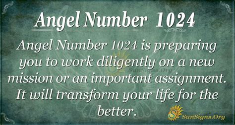 1024 angel number meaning